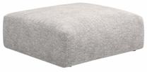 Pufas Cosmopolitan Design Matera Eden 17, sidabro sp., 80 cm x 100 cm x 36 cm