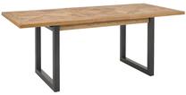 Stalas išskleidžiamas Home4you Indus, ąžuolo sp., 158 - 203 cm x 90 cm x 76.5 cm