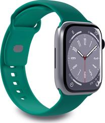 Dirželis Puro, ICON Apple Watch 4/5/6/7/SE/8/Ultra 44/45/49mm (S/M & M/L), žalia sp.