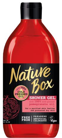 Kūno prausimosi želė Schwarzkopf Nature Box, 385 ml