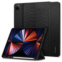 Planšetdatora vāciņš Spigen Urban Fit iPad Pro 2021, melna krās., 12.9"