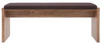 Prieškambario suoliukas Gent, ruda sp., 126 cm x 40 cm x 49 cm