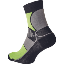 Kojinės vyrams Cerva Knoxfield Basic, juoda sp./geltona sp., 43-44 dydis