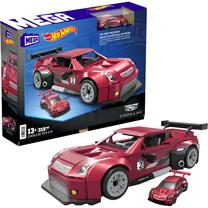 Konstruktorius, automobilis Mattel Mega Bloks Hot Wheels Cadillac ATS-VR HRY18, 319 vnt., raudona sp.