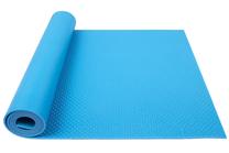 Fitnesa un jogas paklājs Yate PE, gaiši zila krās., 180 cm x 60 cm x 0.5 cm