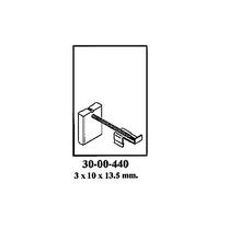 Birstīte Vagner SDH, 10 mm x 3 mm x 13.5 mm