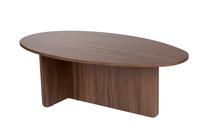 Kavos staliukas Nordure Orba, riešuto sp., 65 cm x 120 cm x 40 cm