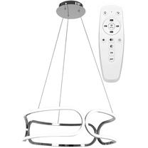 Valgusti rippuv TooLight Trio, LED, 1 x 90 W, valge v. / kroom v., 18 x 56 cm