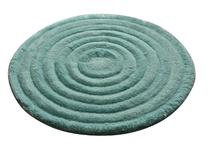 Vonios grindų kilimėlis Foutastic Round 351ALS1004, mėtinė (mint) sp., 90 cm x 90 cm, Ø 90 cm