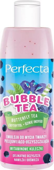Средство для снятия макияжа Perfecta Bubble Tea Butterfly Tea, Erythritol + Wild Indigo, 300 мл