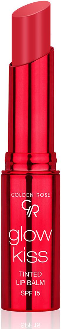 Lūpų balzamas Golden Rose Glow Kiss, 3 g, 02 strawberry