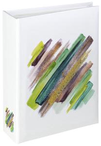 Альбом для фотографий Hama Brushstroke 00002742, белый цв./зеленый цв.