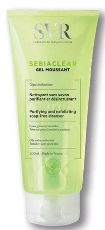 Sejas mazgāšanas želeja SVR Sebiaclear, 200 ml