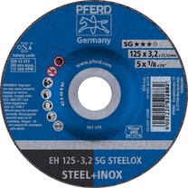 Pjovimo diskas kampiniam šlifuokliui Pferd SG Steelox, 125 mm x 3.2 mm x 22.23 mm