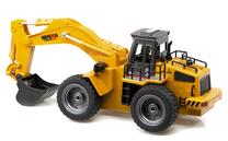 Радиоуправляемый экскаватор H-Toys Excavator 1530, 1:18, желтый цв.