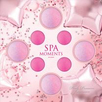 Vonios bomba Estetica Group Spa Moments Pink Prosecco, 200 g, 8 vnt.