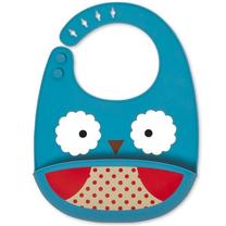 Lācīte zīdainim Skip Hop Zoo Owl, zila krās., silikons, 6+ mēn.