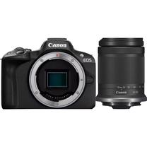 Beveidroninis fotoaparatas Canon EOS R50 + RF-S 18-150mm F3.5-6.3 IS STM, juoda sp.