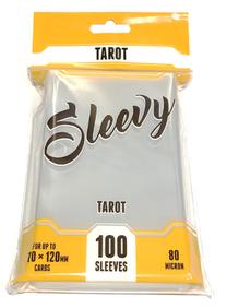 Žaidimo kortelių dėklas Brain Games Sleevy Tarot, skaidri sp.