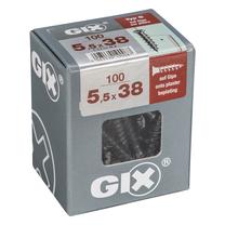 Koka skrūve, gk plāksnes/skrūves kokam Spax, 5.5 x 38 mm, 100 gab.
