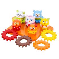 Развивающая игра Onshine Colorful Gear Eggs, 75 см, многоцветный, 13 шт.