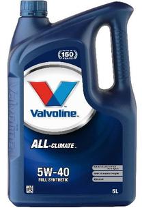 Motoreļļa Valvoline 5W - 40, sintētiskais, 5 l