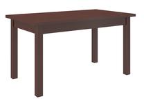 Valgomojo stalas išskleidžiamas ADRK Rodos 14, riešuto sp., 140 - 180 cm x 80 cm x 76 cm