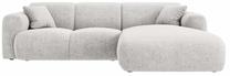 Kampinė sofa Cosmopolitan Design Nolio Haga 06, šviesiai pilka sp., dešininė, 170 x 260 cm x 72 cm
