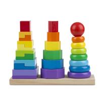 Attīstoša rotaļlieta VIGA Geometric Stacker 50567