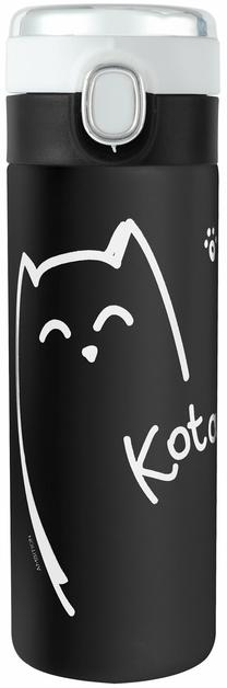 Termopuodelis Ambition Kitty Love, 0.35 l, juoda sp.