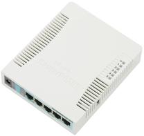 Точка беспроводного доступа MikroTik, 2.4 ГГц, синий цв.