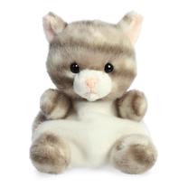 Mīkstā rotaļlieta kaķis Palm Pals Tabby, brūna krās./balta krās., 11 cm