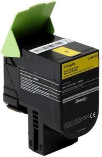 Tonerių kasetė Lexmark 24B6010, geltona sp.