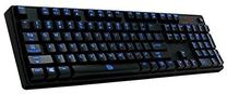 Laidinė žaidimų klaviatūra Thermaltake Poseidon Poseidon Z Tt eSPORTS Blue, EN, juoda sp.