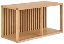 Sieninė lentyna Wellington, rusva, 31 cm x 67 cm x 36 cm