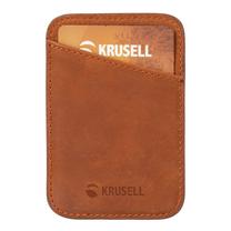 Kāršu turētājs Krusell Magnetic Card Holder, Apple iPhone 12/Apple iPhone 12 Pro/Apple iPhone 12 mini, brūna