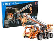 Konstruktorius CaDa Building Blocks Truck Crane 9222, 272 vnt., oranžinė sp.
