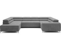 Modulinė sofa Louis Monolith 85, pilka sp., dešininė, 202 x 347 cm x 92 cm