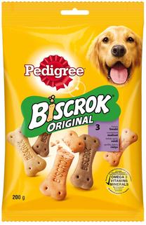 Skanėstas šunims Pedigree Biscrok, 0.2 kg
