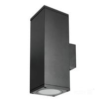 Õue seinavalgusti LED2B Querk 4, 35W, GU10, IP54, must v., 9 cm x 26 cm