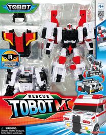 Трансформер, набор Tobot Rescue, белый цв.