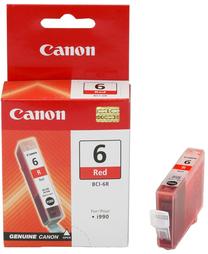 Rašalinio spausdintuvo kasetė Canon BCI-6G, raudona sp.
