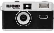 Juostinis fotoaparatas Ilford Sprite 35-II, sidabro sp./juoda sp.