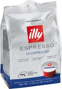 Kavos kapsulės Illy, 0.097 kg, 15 vnt.