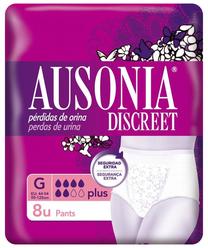 Sauskelnės Ausonia Discreet, Plus, 8 vnt.