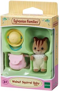 Фигурка-игрушка Sylvanian Families Walnut Squirrel Baby 5406