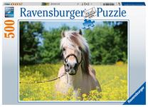 Пазл Ravensburger White Horse 150380, 36 см x 49 см, 500 шт., многоцветный