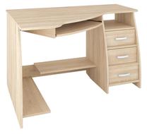 Kampinis rašomasis stalas ML Meble Jocker, 124 cm x 88 cm, 75 cm, ąžuolo sp.