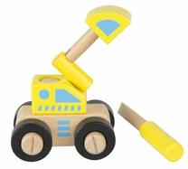 Развивающая деревянная игрушка Iwood Excavator 13007