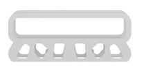 ТВ стол Kalune Design Sirius, белый цв., 119.9 см x 33.1 см x 47.5 см